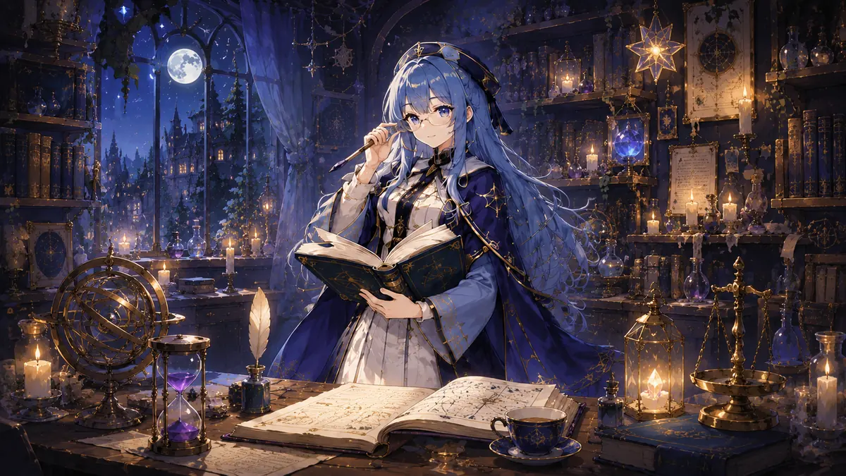 异世界炼金事务所角色插画